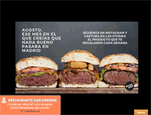 Tablet Screenshot of newyorkburger.es